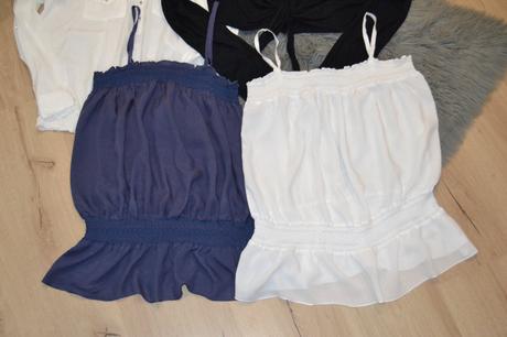 Balík dámskych blúzok 4ks/7e, veľkosť l, l