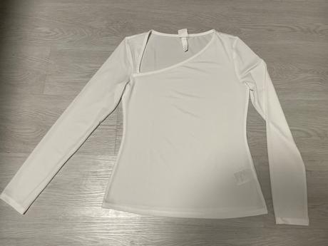 Biele tricko ., h&m,s