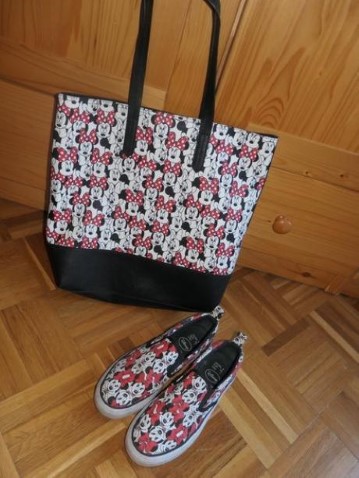 Minnie stylovy,moderny trendy komplet kabela/tendy, disney,m