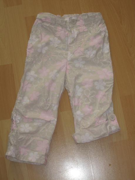 Letné rollup nohavice s kvetinkami, cherokee,86