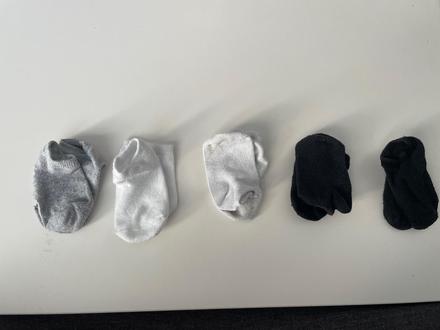 Letné ponožky 19, h&m,19