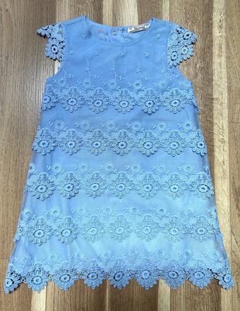 Bledomodré šaty mayoral, mayoral,98