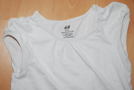Jednoduché tričko, v.122/128, h&m,122