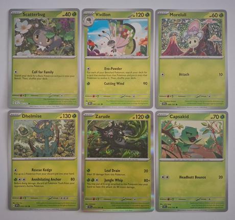 Pokémon karty "surging spark's" (1),