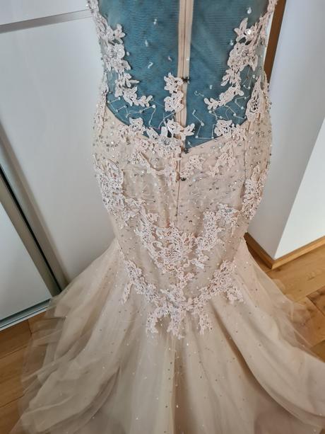 Luxusne nove spolocenske/svadobne saty vel.36, s