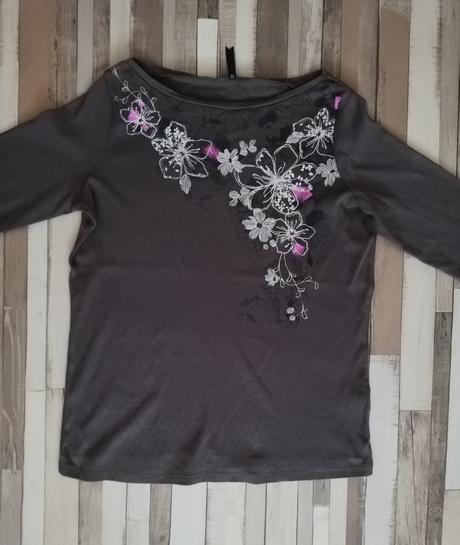 Dámske tričko dlhý rukáv, marks & spencer,l