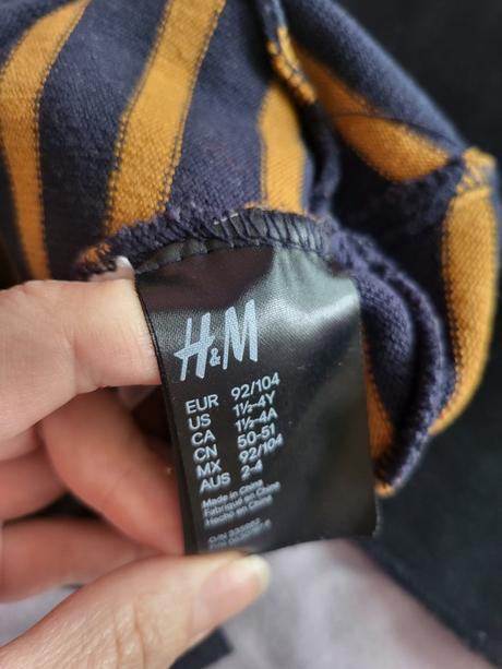 Čiapka pruhy, h&m,92
