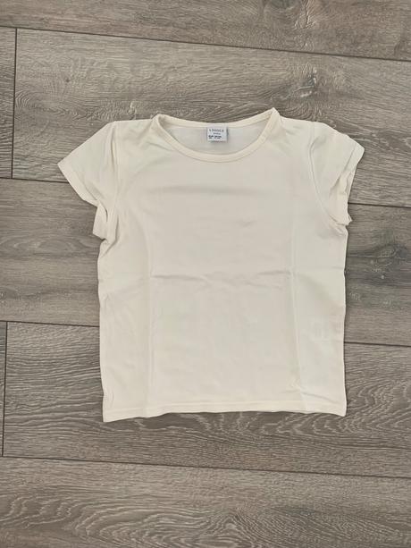 Béžové / krémové tričko lindex 116, lindex,116