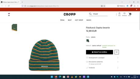 Zimné čiapky, súprava šál + čiapka, h&m