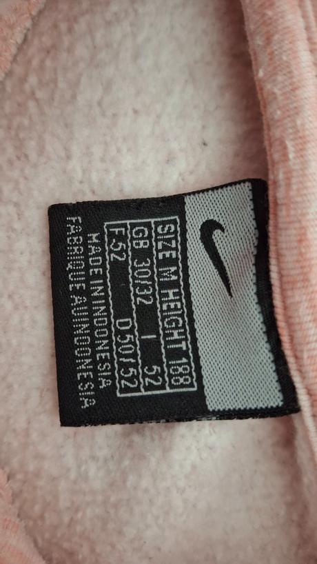 Dámska ružová mikina s kapucňou-nike., nike,m