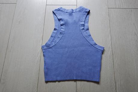 Vrúbkované svetríkové tričko h&m, h&m,m