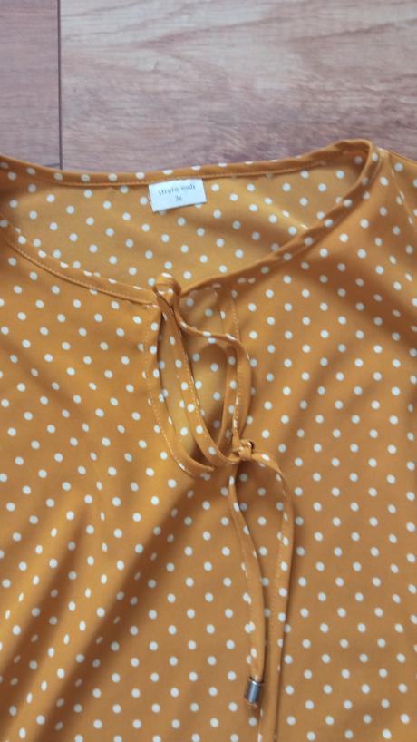 Bodkovana bluzka xxs,34, 34