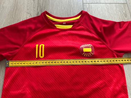 Športový futbalový dres espaňa h&m 122/128, 122