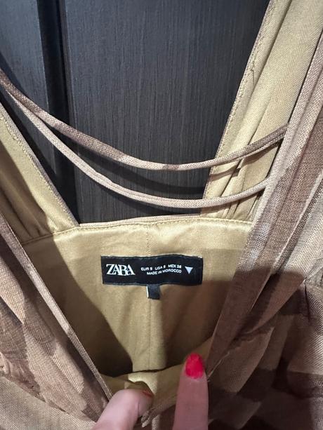 Zara dámske tylové šaty, zara,s