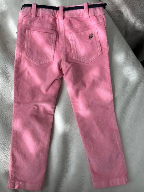 Blumarine elasticke nohavice jemný mensester vel.3, 98