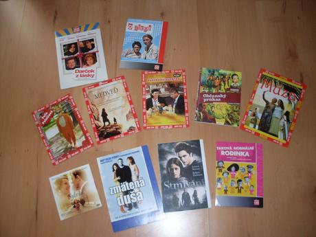 Filmy na dvd, 