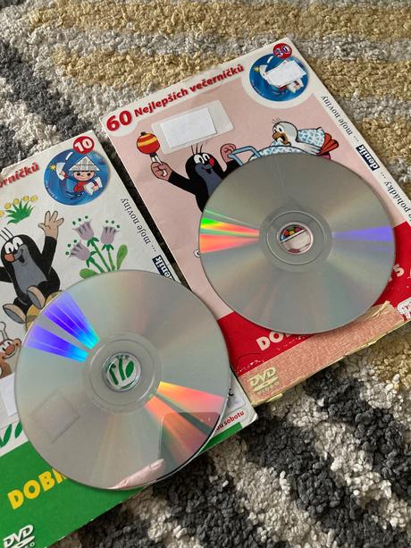 Dvd krtkova dobrodružství 6ks, 