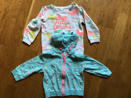 Krasne mikiny 2 ks, pepco,86