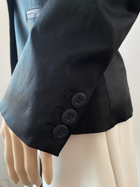 Dámske čierne sako chantall 38 (mko), chantall,38