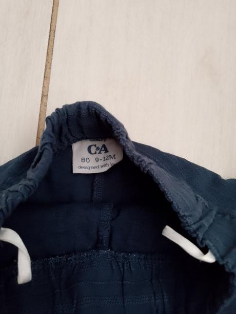 Tenké nohavice, c&a,80