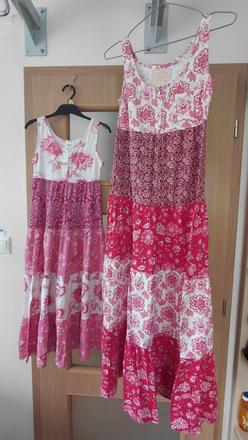 Šaty mama&dcéra veľ.xs-s a 140, bonprix,140 / xs