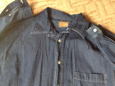 Denimova košeľa, xl