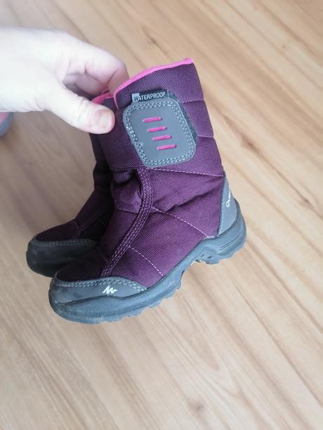 Zimne topanky, snehulky, quechua,24