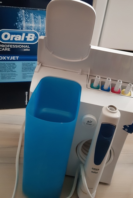 Oral-b oxyjet ústna sprcha na domáce použitie, 