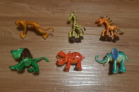 Postavičky "safari" (6ks), 