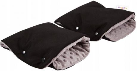 Rukávnik ku kočíku duo minky,