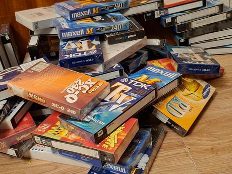 Predám 55 kusov vhs kaziet,