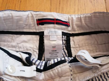 Pruhovane kratasky 128, jacadi,128