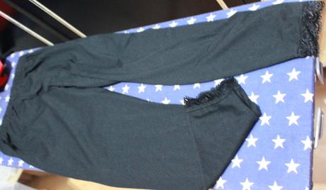Leginy s cipkou, xs