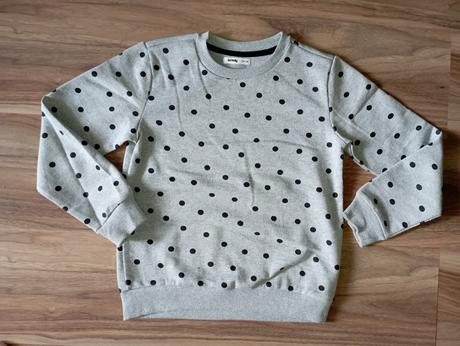 Bodkovaná mikina, sinsay,134