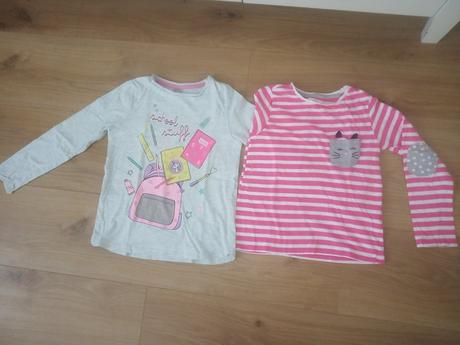 Dievčenské tričká s dlhým rukávom 5 eur, 122