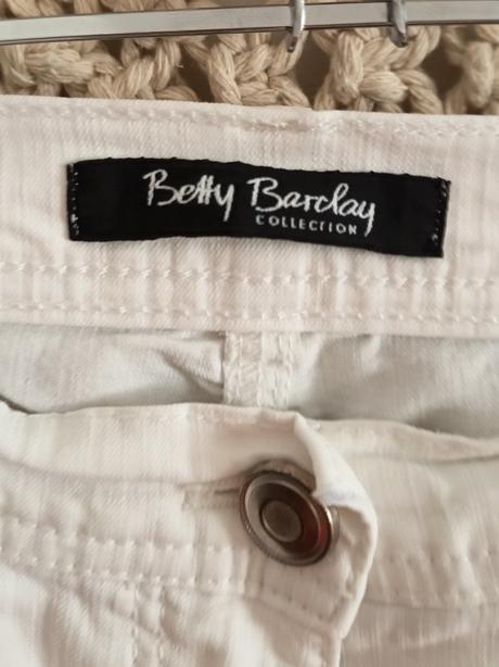 Biele nohavice betty barclay, l