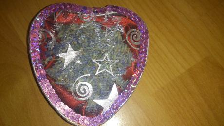 Levandulové srdiečko, 