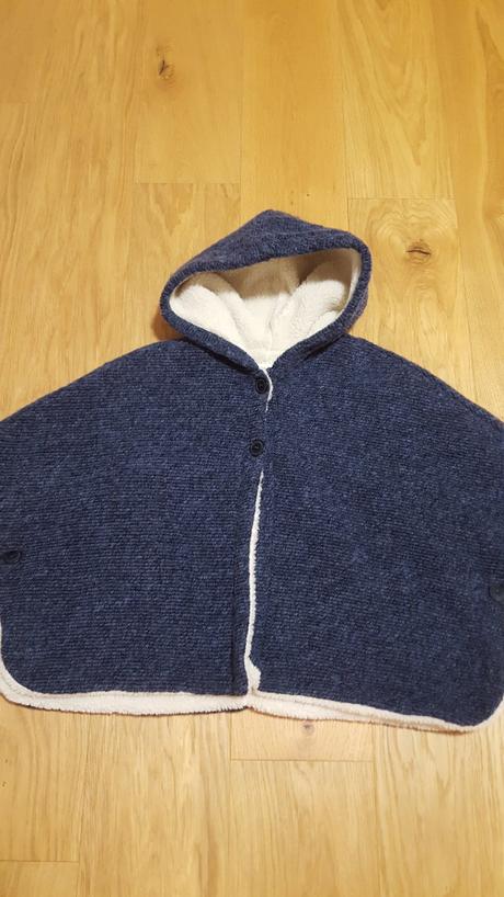 Predám detské pončo zara girls veľ. 7/8 (128 cm), zara,128