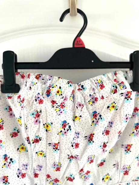 Letné kvetinové šaty bez ramienok matalan, matalan,l