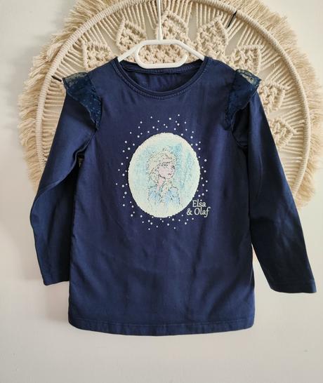 Tričko s premeniacim obrázkom frozen, disney,116