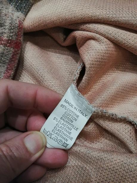 Šaty pletené v štýle burberry, káro, vs-m, m