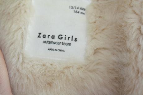 Zara tepla bunda vel.164/s, zara,s