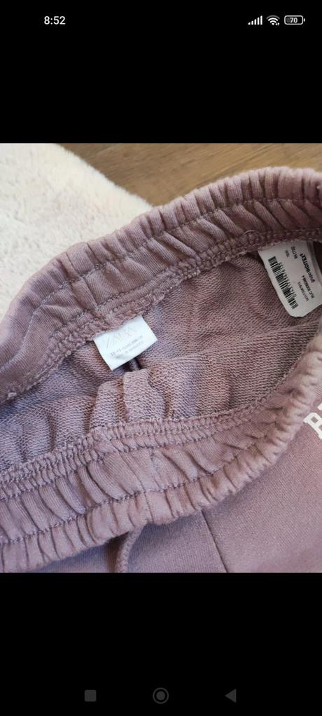 Detské široké tepláky, zara,152