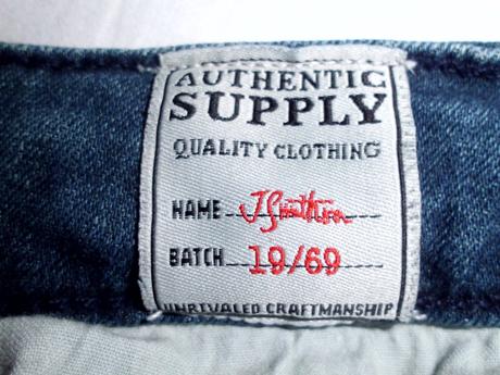 Denim co. skinny rifle 34/32, denim,m