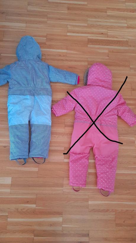 Nový perfektný prúžkavý overal značky ernstings-fa, 92