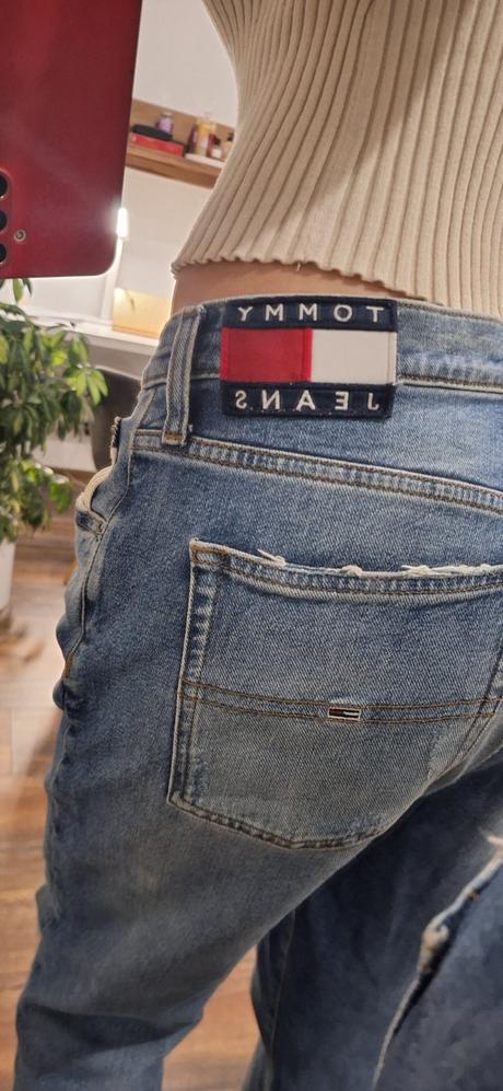 Rifle tommy hilfiger boyfriend vel 38/40, tommy hilfiger,m