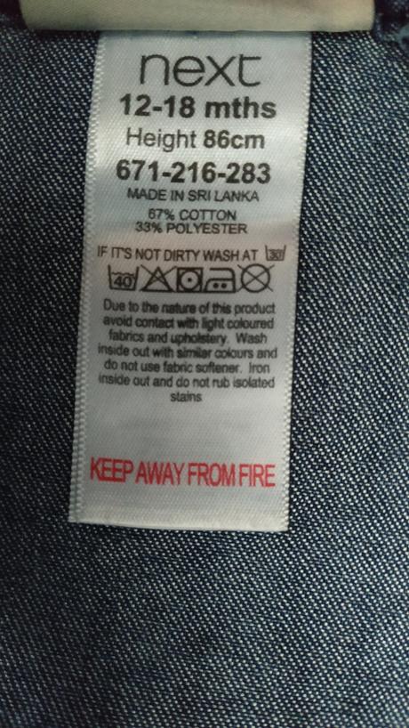 Riflove šaty next, next,86