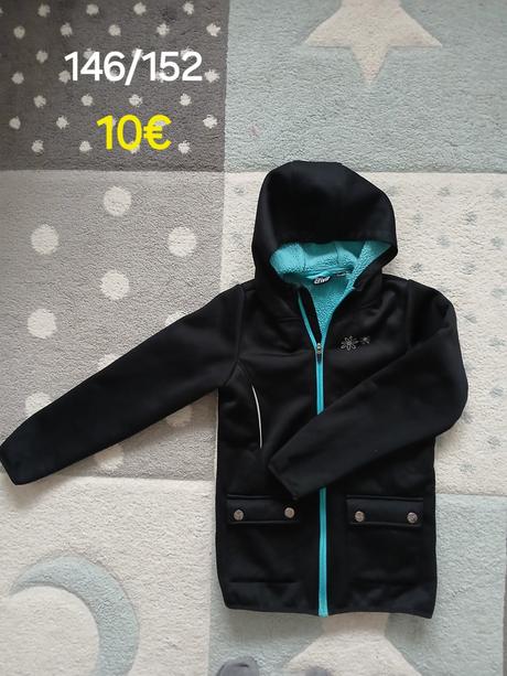Predlzena softshellova bunda 152, crivit,152