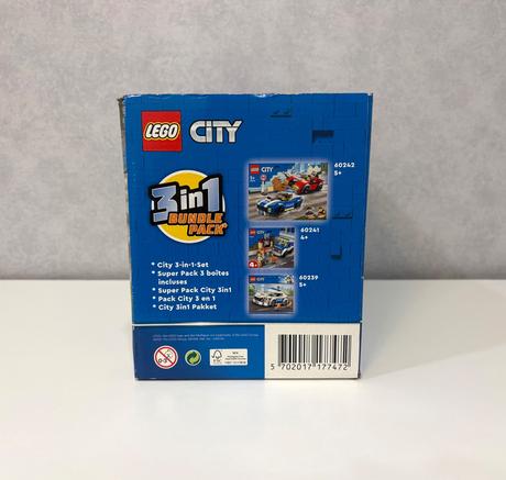 Lego city policajný set 3in1 66683,