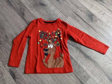 Tričko vianočné 98/104, dopodopo,104